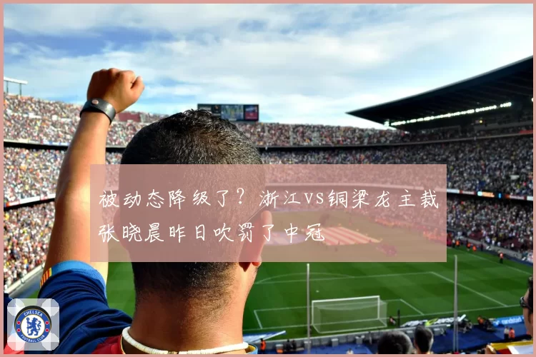 被动态降级了？浙江vs铜梁龙主裁张晓晨昨日吹罚了中冠